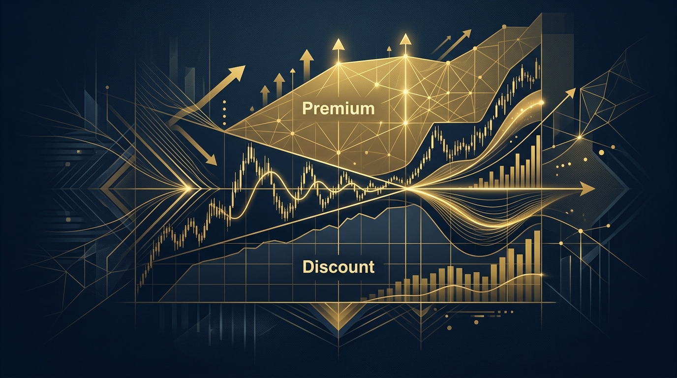 ICT Premium/Discount Arrays in April Volatility