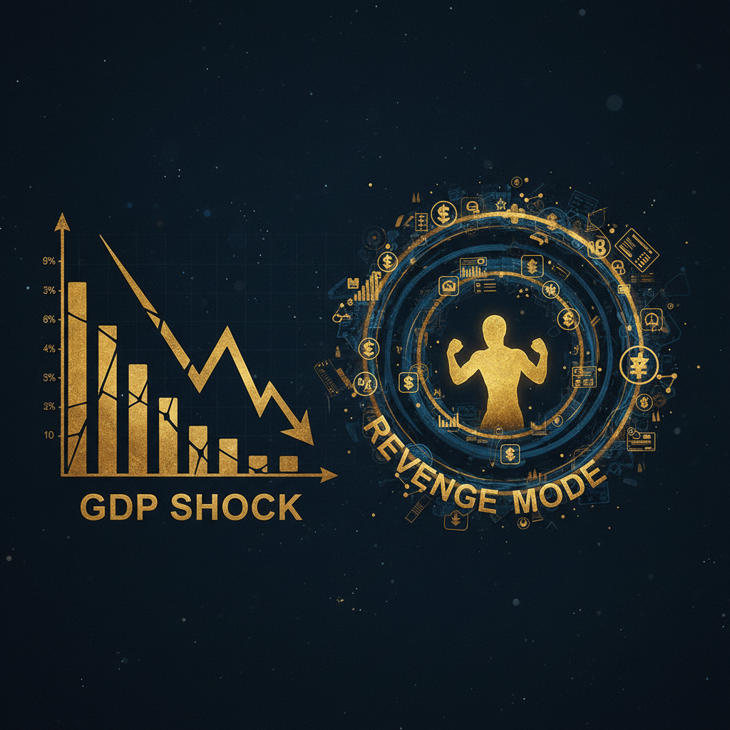GDP Shock? How Traders Spiral Into Revenge Mode