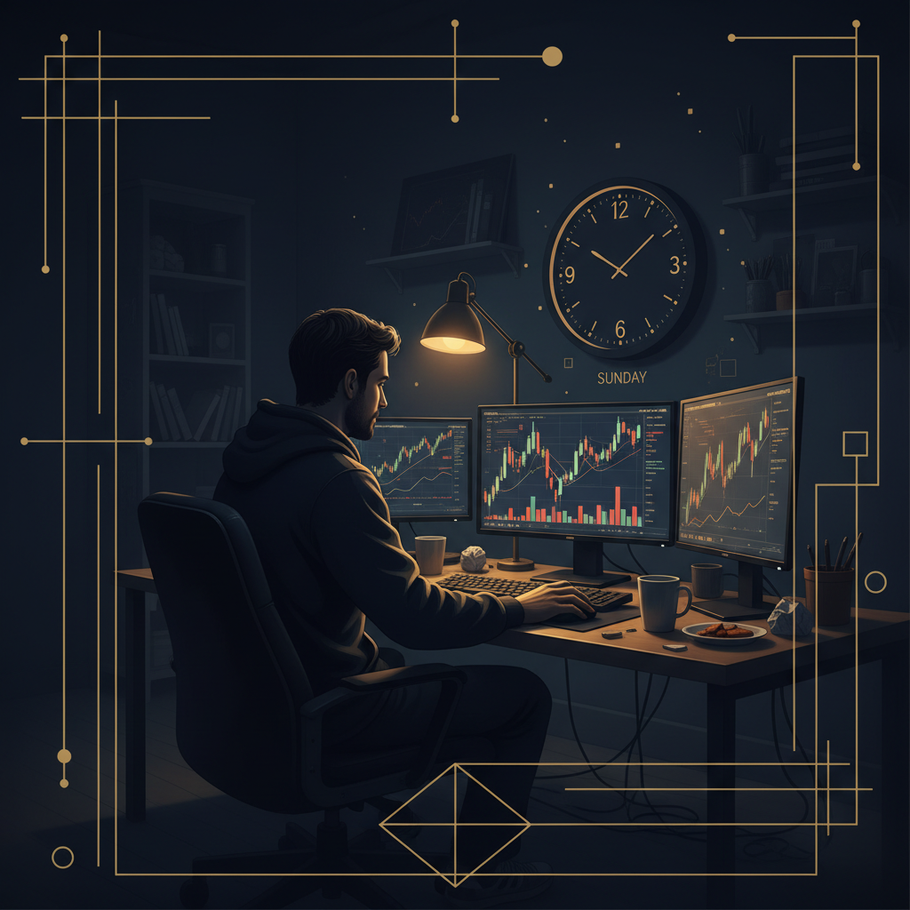 The Sunday Night Lie Every ICT Trader Tells Himself